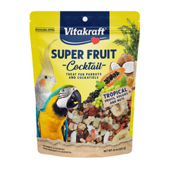 Vitakraft Fresh Super Fruit Cocktail pineapple bites for parrots enrichment and foraging