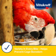 Vitakraft Menu Parrot Food ingredients seeds grains highlight natural variety