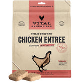 Vital Essentials freeze-dried cat food packaging ready to measure and serve