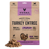 Vital Essentials turkey mini nibs in a bowl for a protein-rich meal.