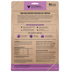Close-up of Vital Essentials turkey mini nibs crunch showing texture for mealtime appeal