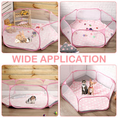 VitalCozy foldable exercise playpen packed in carry bag for travel.