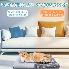 VitalCozy machine-washable thermal pet pad ready for easy cleaning and reuse.