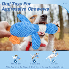 Vitscan goose squeaky crinkle dog toy with engaging sounds.