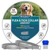 VivaElixir flea collar for dogsβfront view with smooth fit and ongoing protection