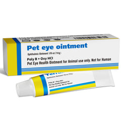 VivaElixir Pet Eye Health tube close-up for easy eye care.