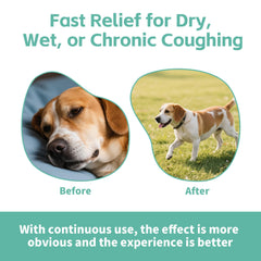 Dog chews VivaElixir for cough support in daily routine