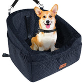 Vivifying dog car seat with safety buckle keeps pets secure during drives
