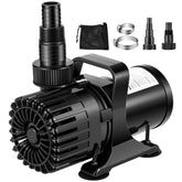 VIVOHOME 120W submersible pump delivering strong pond flow for waterfalls