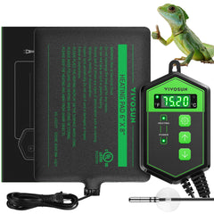 VIVOSUN reptile heating pad 6x8 inches providing stable terrarium warmth