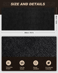 Scratch-claw-resistant material protecting a leather couch
