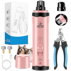 VIWIK dog nail trimmer with LED lights for precise at-home grooming