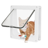 Viywicz Cat Door with 4-way locking for versatile door access control.