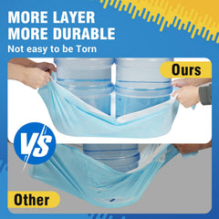 VJJ Puppy Pads XL 30x35 pack side view showing generous size