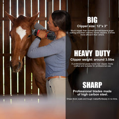Vkdemer 6-speed control enables precise, adaptable grooming.