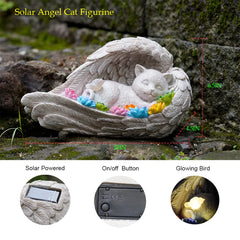 VKEVOC cat memorial stone showcases heart-shaped design honoring a beloved feline.