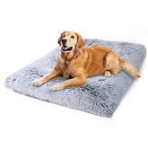 Vonabem extra large grey dog bed with ample lounging space for large dogs