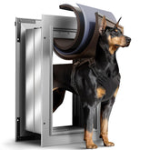VOSOIR 3-flap insulated dog door wall opening for easy entry of large dogs