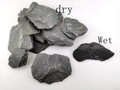 Voulosimi slate rocks with mixed textures enhance outdoor pathways and water features.