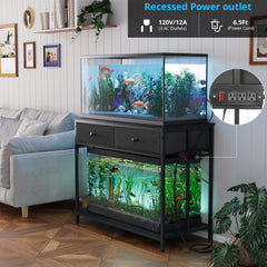 VOWNER two-tier setup showing bottom reptile tank space.