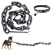 VQARCH 6ft funny dog leash with giant plastic chain for playful walks