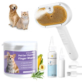 VVWVVW Pet Steam Brush bottle pour for easy application and grooming prep