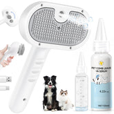 VVWVVW pet-steam-brush with cool mist for gentle grooming