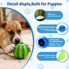 VYNALTIX Puppy Play Gym elastic hangers enabling versatile training setups