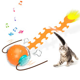 Waaiio centipede-tail-swing engages indoor cats with prey-like motion for active play.