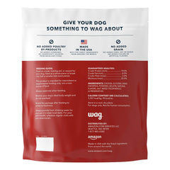 Pack shot of Wag American chicken jerky treats