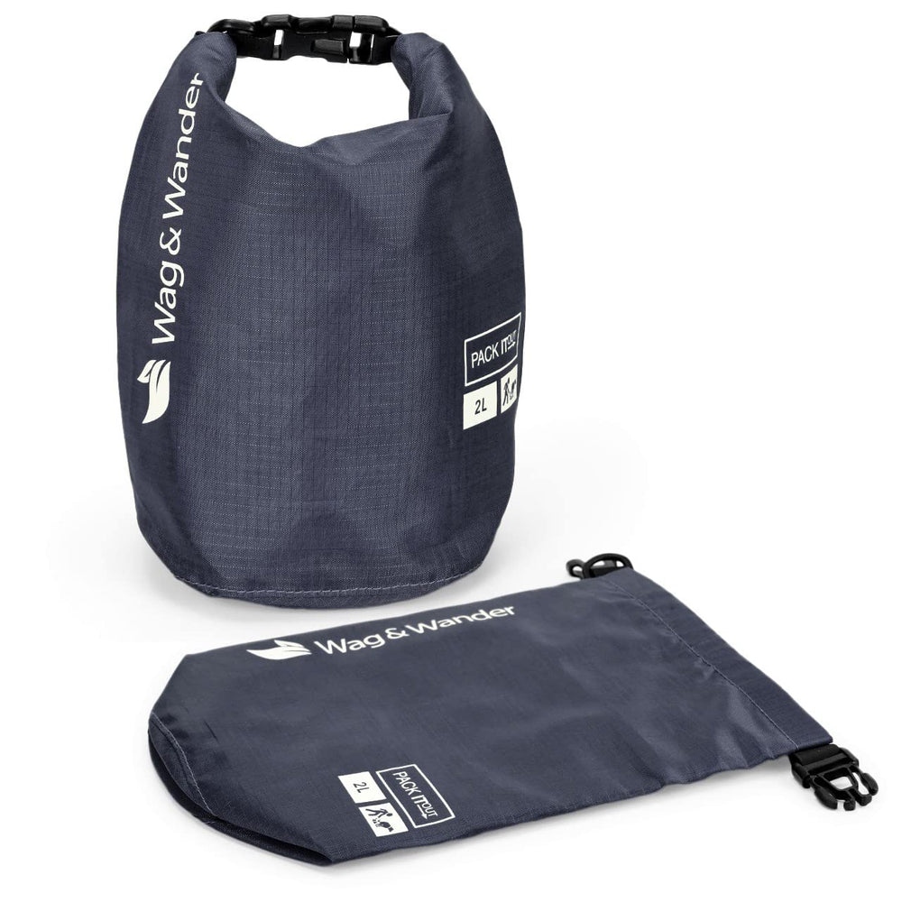 Wag & Wander smell-proof waste bag closed for on the go odor containment