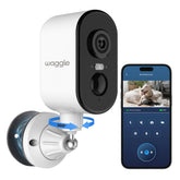 Waggle 4G LTE camera for remote monitoring without WiFi.