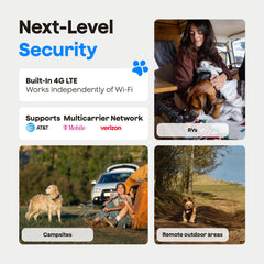 Waggle no-WiFi setup for camping and RV use.