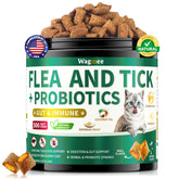 Wagmee Cat Flea Chews dual-layer taste enhances palatability and daily protection