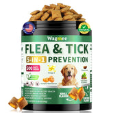 Wagmee flea tick chews bottle for convenient daily dosing for dogs