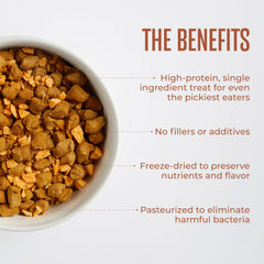 WagWell cheese treat crumbly texture ideal for portioning and rewards.