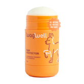 WagWell Paw Protector twist-up stick application for easy, mess-free paw care before walks.