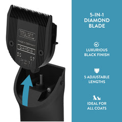Easy detach and adjust to sizes #9 to #40 for versatility in trimming.