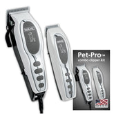 Wahl Pet-Pro clipper bundle front view for efficient home grooming