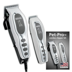 Wahl Pet-Pro clipper bundle front view for efficient home grooming