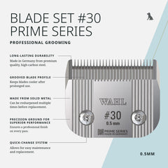 Wahl Prime Series blades detachable system for versatile professional grooming