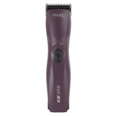 Wahl Pro Animal KM Supera cordless clipper battery indicator for long grooming sessions.