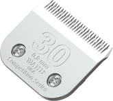 Wahl Professional Animal 30 fine blade closeup for precise 0.8 mm cut, ideal for show coats.