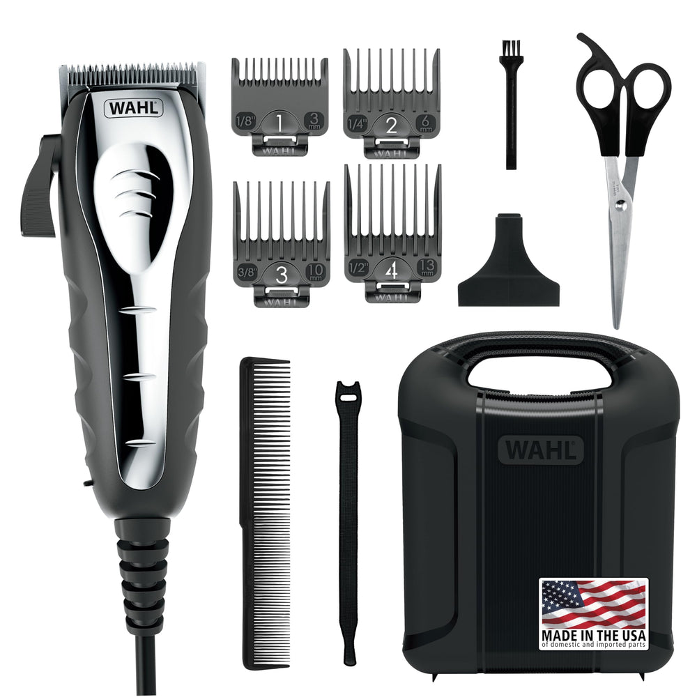 Wahl Quiet Pro corded clipper handle for comfortable home grooming sessions