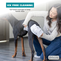 Wahl Refresh Cleaning Mitt for gentle ear cleaning and care