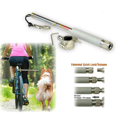 Walky Dog Plus mounting tools image shows fast, universal bike compatibility.