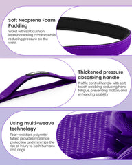 WANFIRE dog leash heavy-duty lock for durable, secure 360Β° rotation.