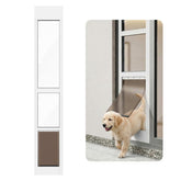 WANGXINGREN dog door sliding-glass insert enabling pet access in apartments.