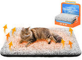 WanpeeGoo self-warming bed with foil interior reflecting warmth for cozy naps.