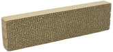 Ware Manufacturing WARE single wide corrugated scratcher pad with catnip included for engaging feline play